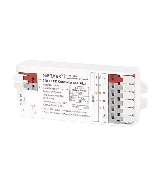 Professionele 2,4ghz 3 in 1 TUYA LED controller - E3-RF - AANBIEDING
