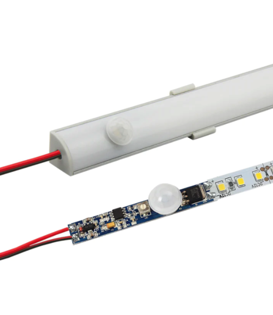Instelbare LED profiel PIR sensor instelbaar -12V 30W / 24V 60W SPIR002T