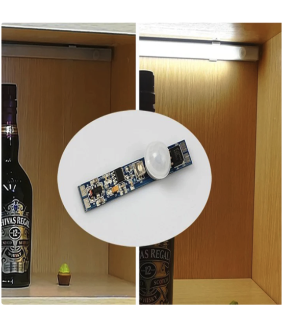 Instelbare LED profiel PIR sensor instelbaar - SPIR002T