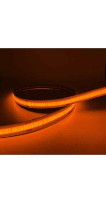 PRO COB LED strip Oranje 8W 1050LM 480 LED’s p/m 24VDC IP20 - 5 meter