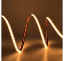 COB LED strip Geel 8W 1050LM 480 LED’s p/m 24VDC IP20 - 5 meter