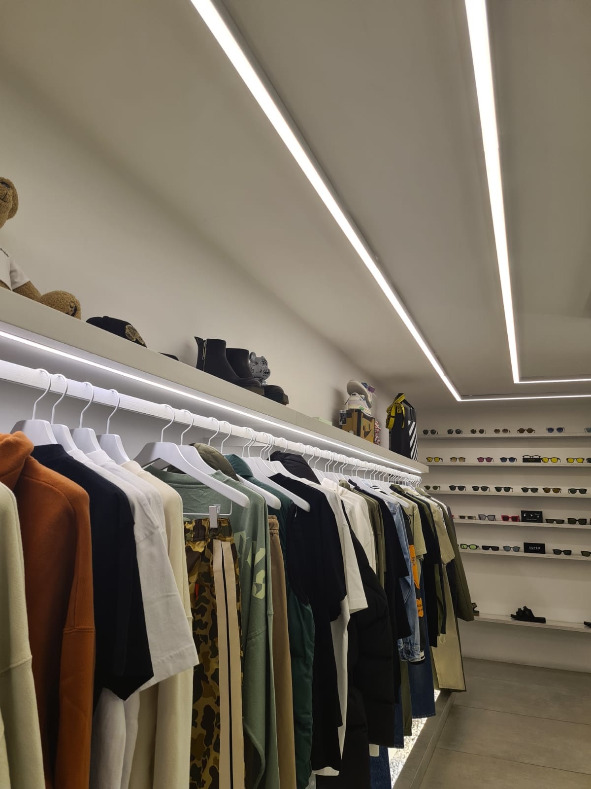 LED strip verlichting winkelruimte