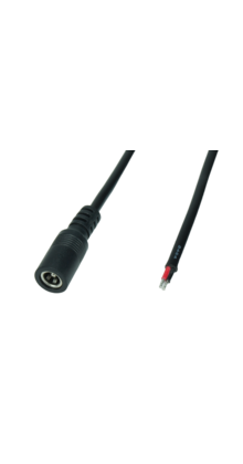 Female DC verlengkabel 100cm - SPOSDC-Y-S21-1.0