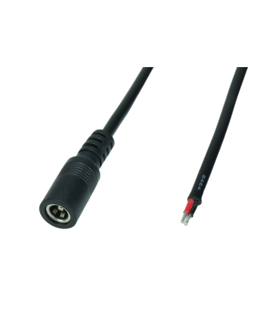 Female DC verlengkabel 100cm - SPOSDC-Y-S21-1.0