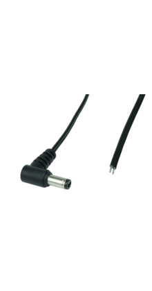 Hoek Male DC verlengkabel 100cm - SPOSDC-T-P21L-1.0