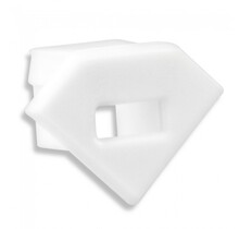 Eindkap met kabeldoorvoer - C23ALU