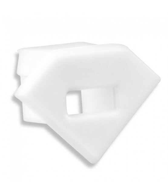 Eindkap met kabeldoorvoer - C23ALU