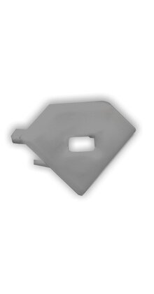 Eindkap met kabeldoorvoer - C23.2ALU