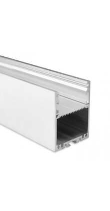 LED profiel XL 3 meter inclusief klikafdekking 40mm x 50 mm - XL40ALU