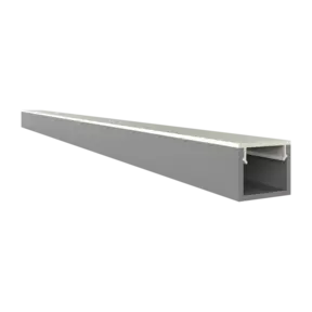 SLIM LED profiel met klikafdekking 10 mm x 8 mm - SLIM308ALU