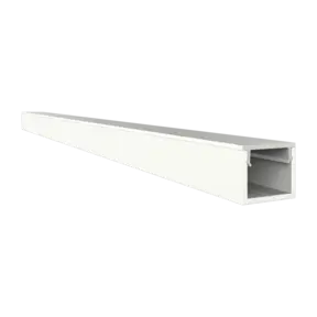 Wit SLIM LED profiel met klikafdekking 10 mm x 8 mm - SLIM308WIT