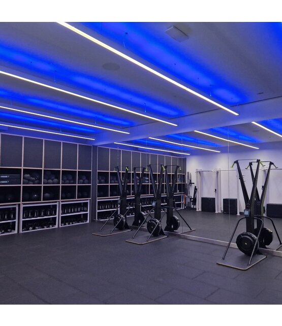 Zwart LED profiel inclusief opaal klikafdekking  30 mm x 30,92 mm - XL306ZWART