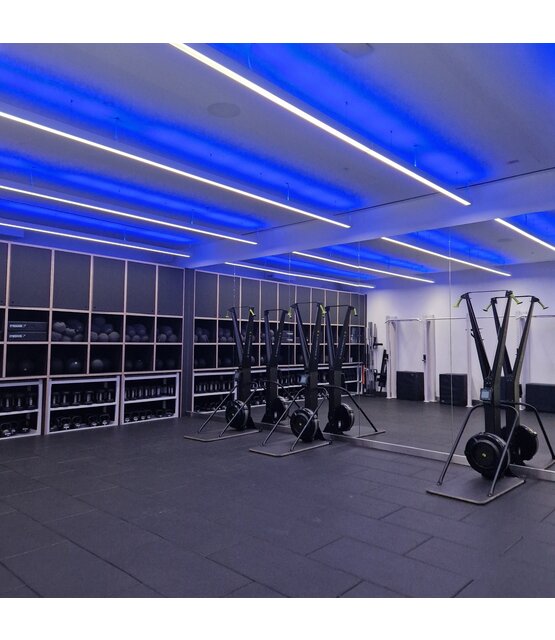 Wit LED profiel inclusief opaal klikafdekking  30 mm x 30,92 mm - XL306WIT