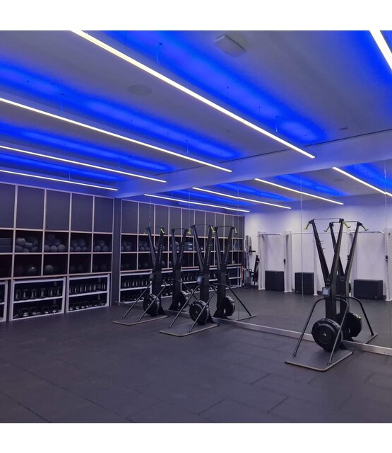 Wit LED profiel inclusief opaal klikafdekking  30 mm x 30,92 mm - XL306WIT