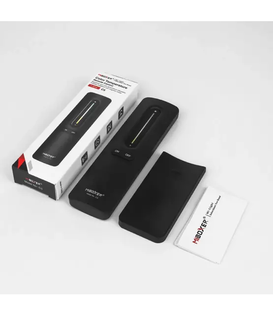 Design afstandsbediening voor CCT / Dual white LED strips - 1 zone - Miboxer C3