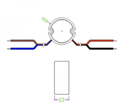 Wandcontactdoos Mini LED voeding 10 watt 12 volt 0,83 Ampère – IP67 waterdicht – AF1012Y