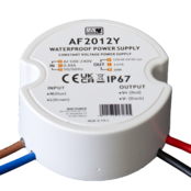 Wandcontactdoos Mini LED voeding 20 watt 12 volt 1,67 Ampère – IP67 waterdicht – AF2012Y