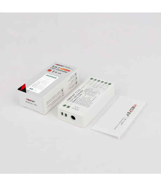 5 in 1 Zigbee + 2,4ghz / TUYA LED controller 5 in 1 - voor Single Color/Dual White/RGB/RGBW/RGBWW/RGBCCT LED strips 12-24v - SZ5