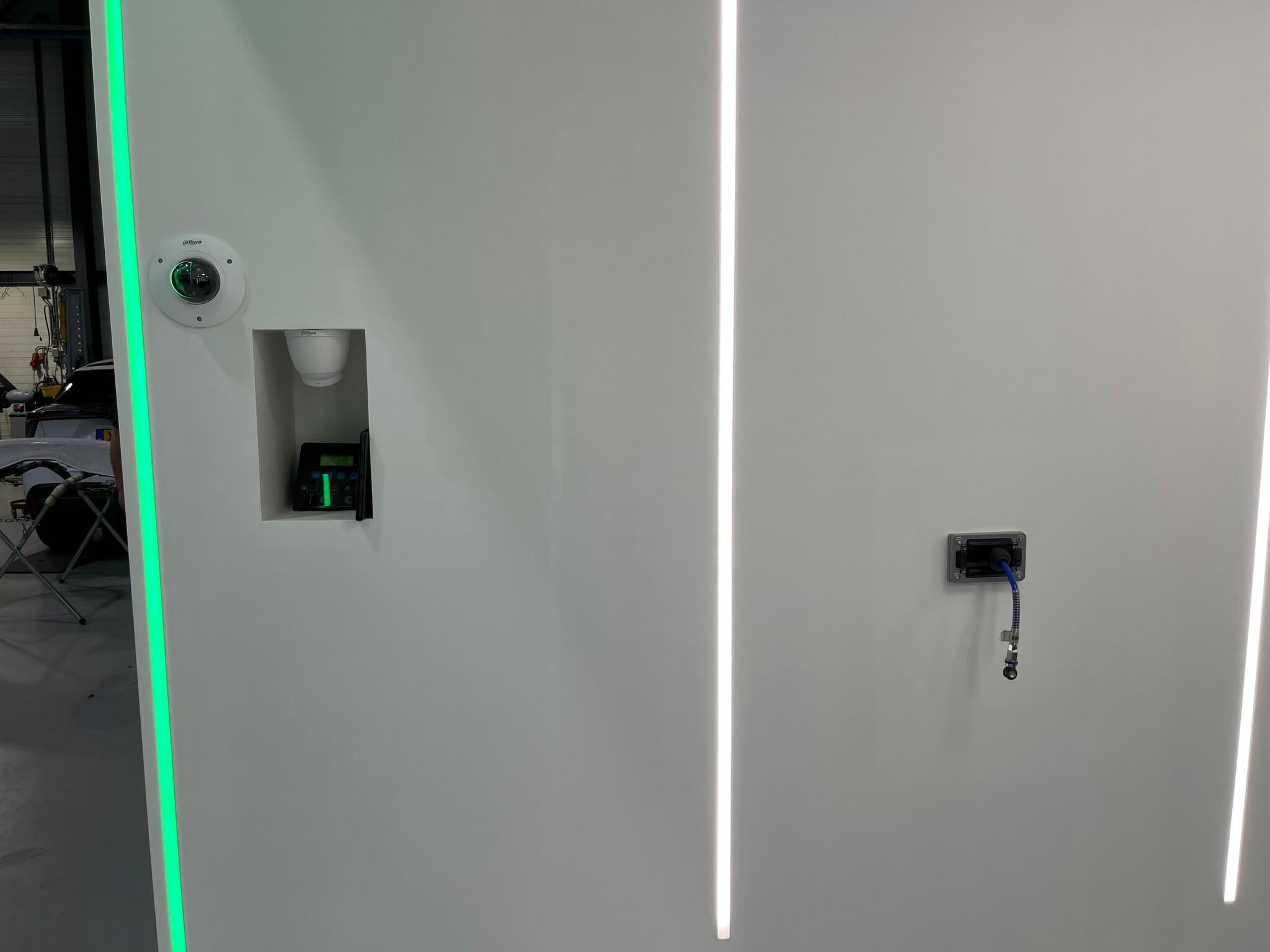 Led interieur verlichting auto met led profielen