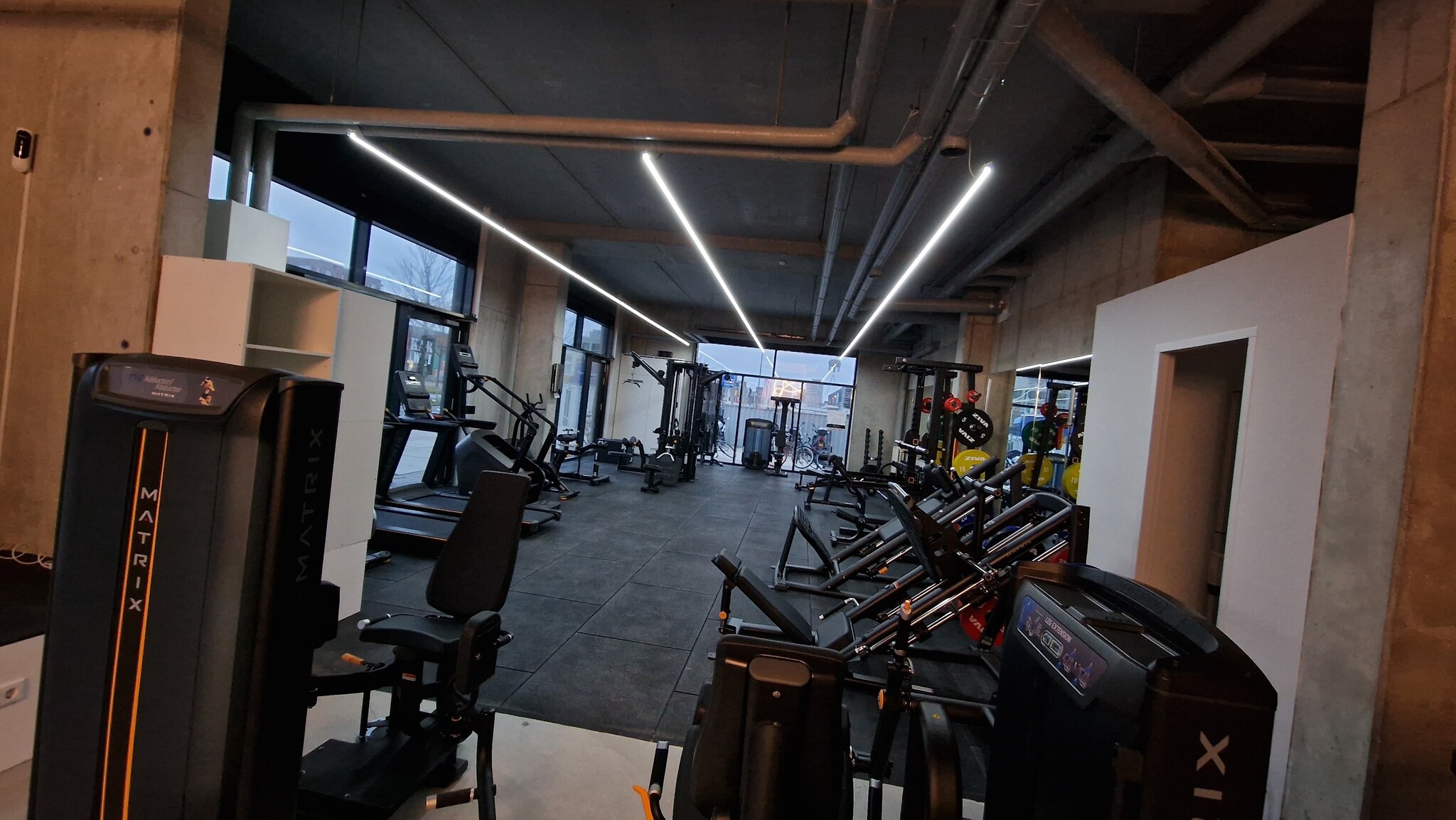 Inspiratie LED verlichting sportschool