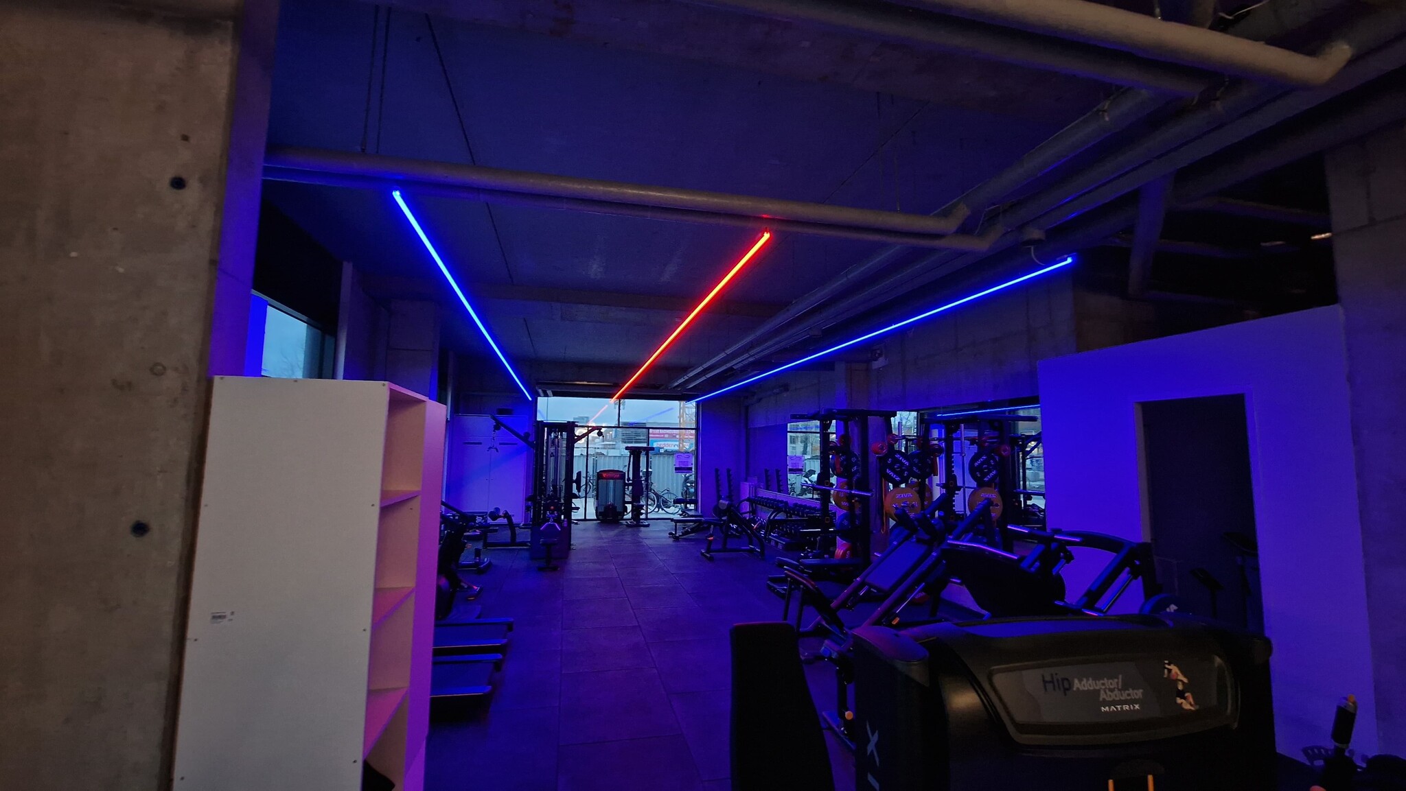 Tips sportschool led verlichting idee