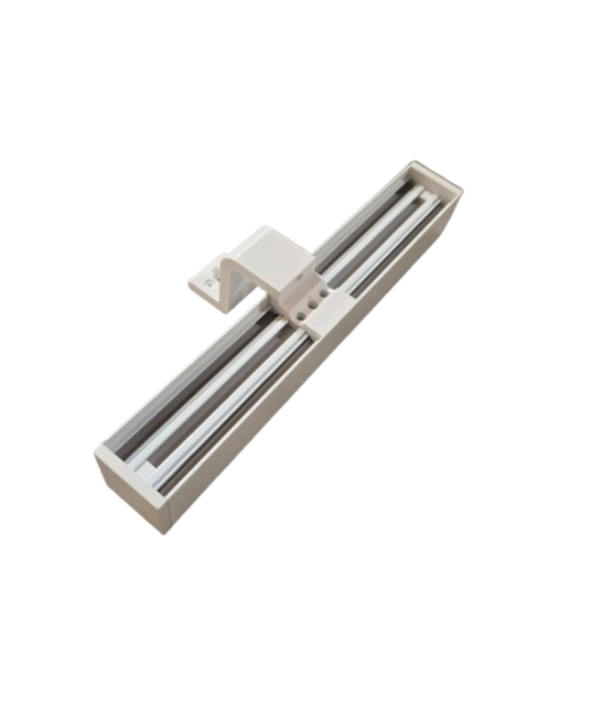 LED profiel montage beugel voor horizontale XL306WIT verbindingsstuk hoek - inclusief schroeven