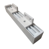 LED profiel wandmontage beugel voor horizontale XL306WIT - inclusief schroeven