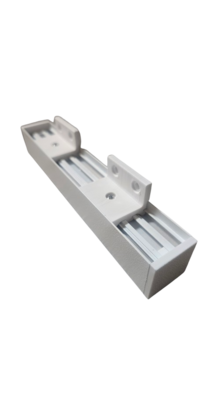 LED profiel wandmontage beugel voor horizontale XL306WIT - inclusief schroeven