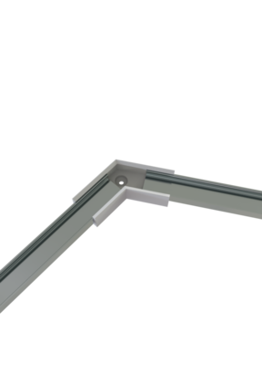 Hoek verbinder 120 graden voor LED profiel 301ALU