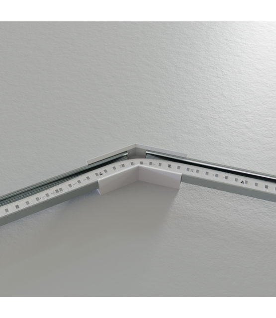 Hoek verbinder 135 graden voor LED profiel 301ALU