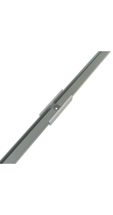 Rechte verbinder 180 graden voor LED profiel 301ALU