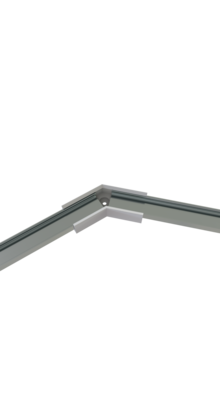 Hoek verbinder 135 graden voor Wit LED profiel 301WIT