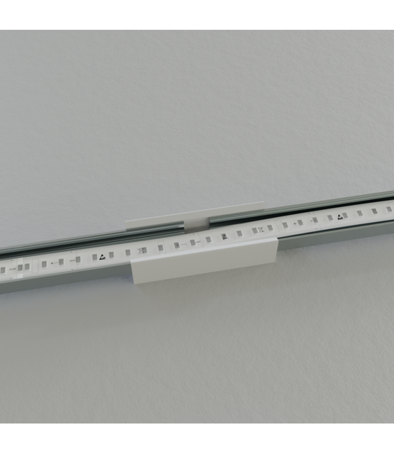 Rechte verbinder 180 graden voor Zwart LED profiel 301ZWART