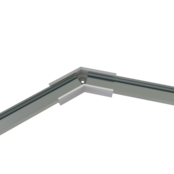 Hoek verbinder 135 graden voor Zwart LED profiel 301ZWART