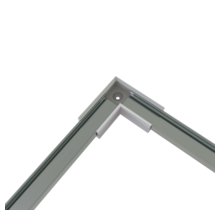 Hoek verbinder 90 graden voor Zwart LED profiel 301ZWART