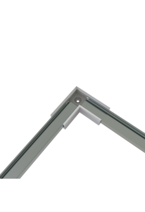 Hoek verbinder 90 graden voor Zwart LED profiel 301ZWART