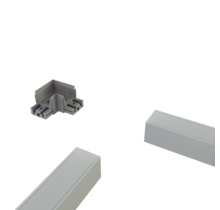 Hoekverbinder 90° voor LED profiel XL306ALU
