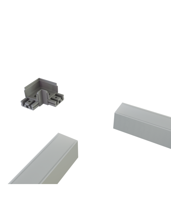 Hoekverbinder 90° voor LED profiel XL306ALU