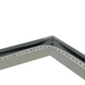 Connector 120° wit voor LED profiel 318WIT