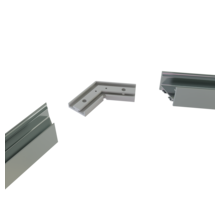 Connector 120° voor LED profiel 318ALU
