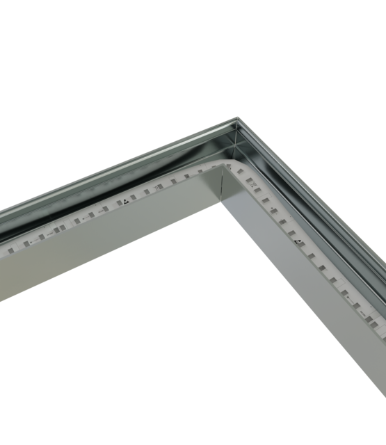 Connector 90° voor LED profiel 318ALU