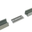 LED profiel koppelstuk Luksus Connector 180° wit voor LED profiel 318WIT