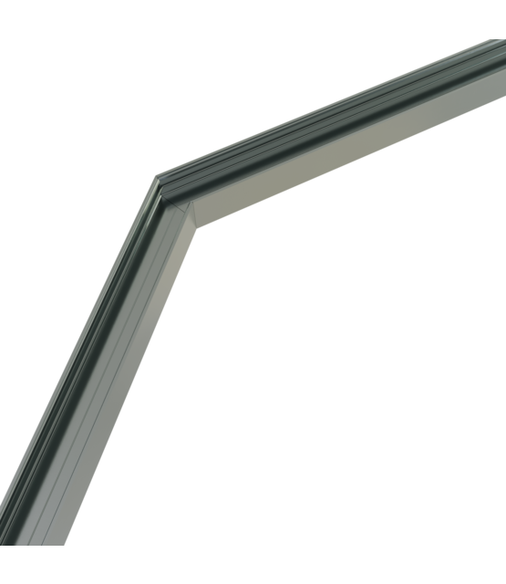 Hoek verbinding 135° wit voor LED profiel 302WIT