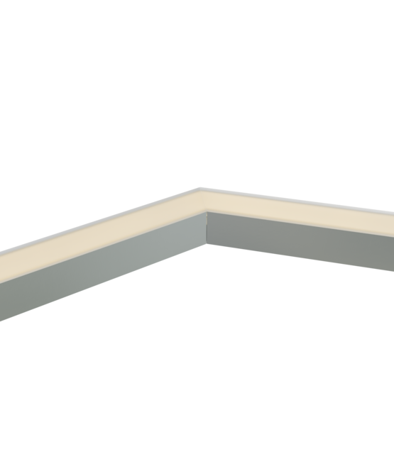 Hoek verbinding 135° alu voor LED profiel 302ALU