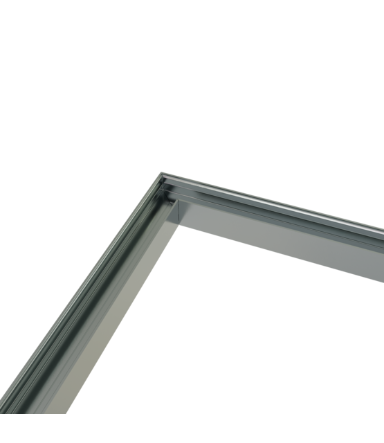 Hoek verbinder 120° wit voor LED profiel 302WIT