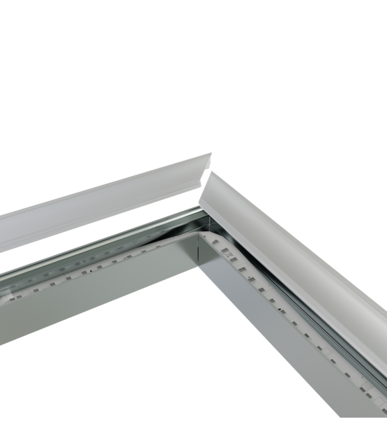 Hoekverbinder 90° alu voor LED profiel 302ALU