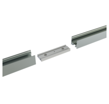 Connector 180° wit voor LED profiel 302WIT