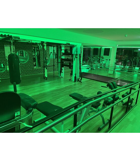 Wit LED hoekprofiel inclusief klikafdekking 27.05 x 12.35 mm - 323WIT