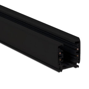 3-fase track rail - zwart - 2 meter - Powergear®