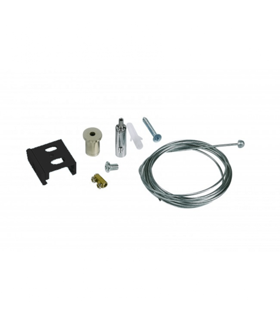 Ophangsysteem kabel 300cm zwarte 3-fase rails - Copy